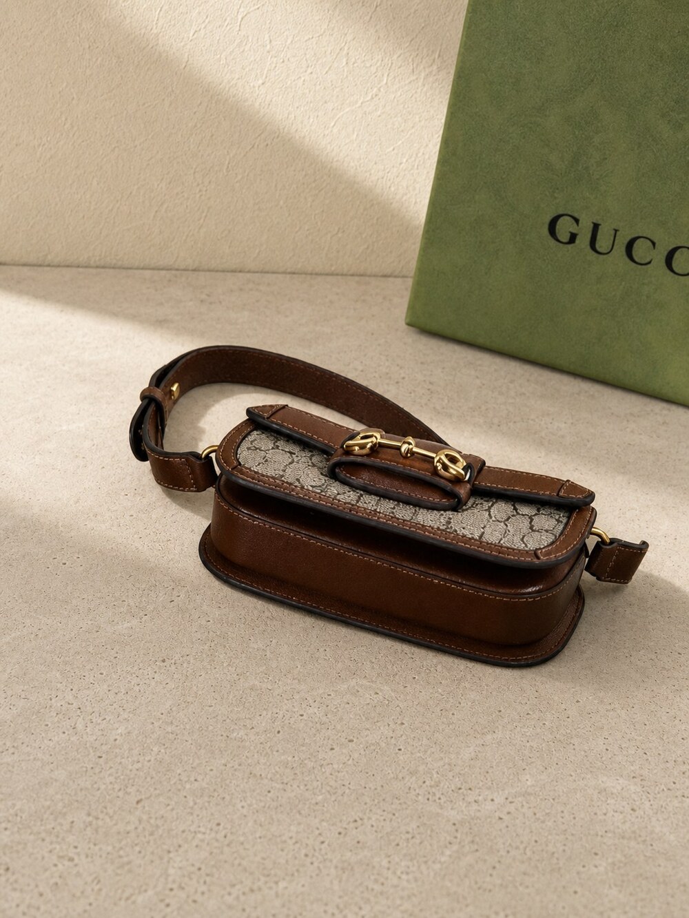 Gucci Horsebit 1955 Medium Shoulder Bag | New / Unused - Picture 3 of 5